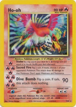 Ho-oh (7/64) [Neo Revelation Unlimited] | Exor Games Dartmouth