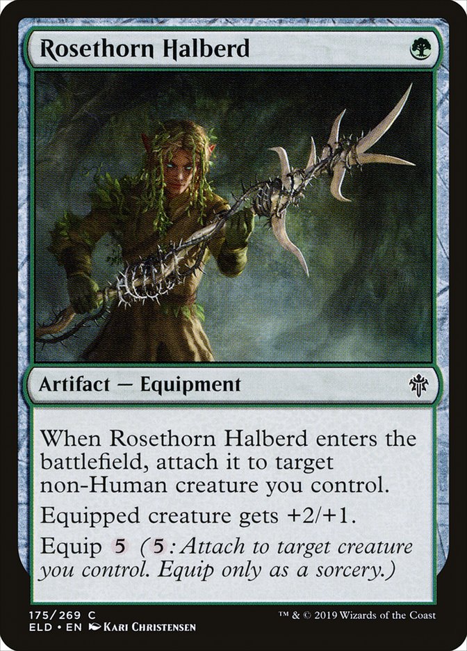 Rosethorn Halberd [Throne of Eldraine] | Exor Games Dartmouth