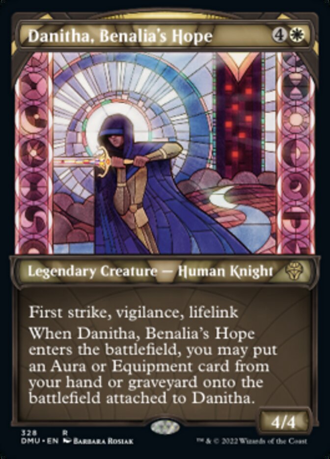 Danitha, Benalia's Hope (Showcase Textured) [Dominaria United] | Exor Games Dartmouth