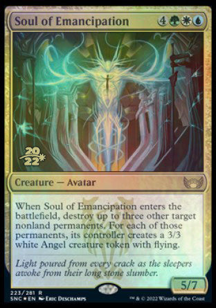 Soul of Emancipation [Streets of New Capenna Prerelease Promos] | Exor Games Dartmouth