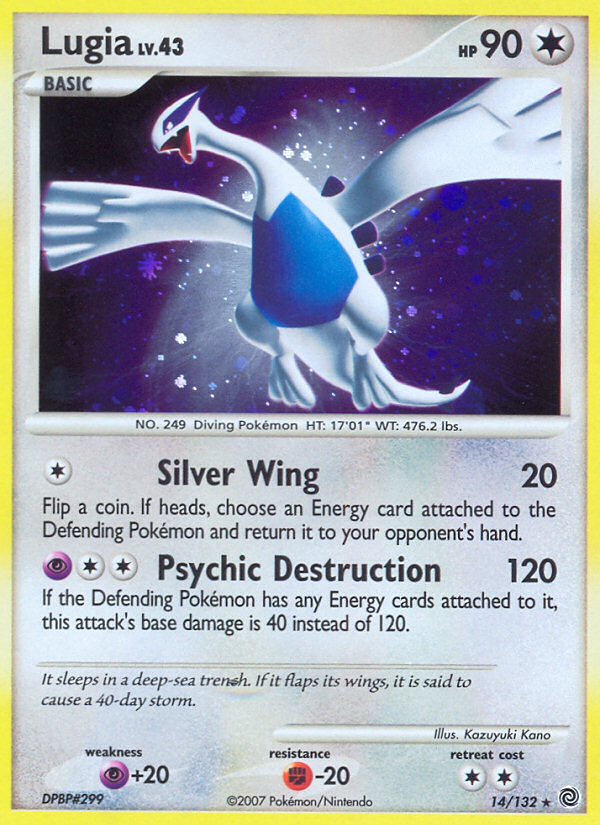 Lugia (14/132) [Diamond & Pearl: Secret Wonders] | Exor Games Dartmouth