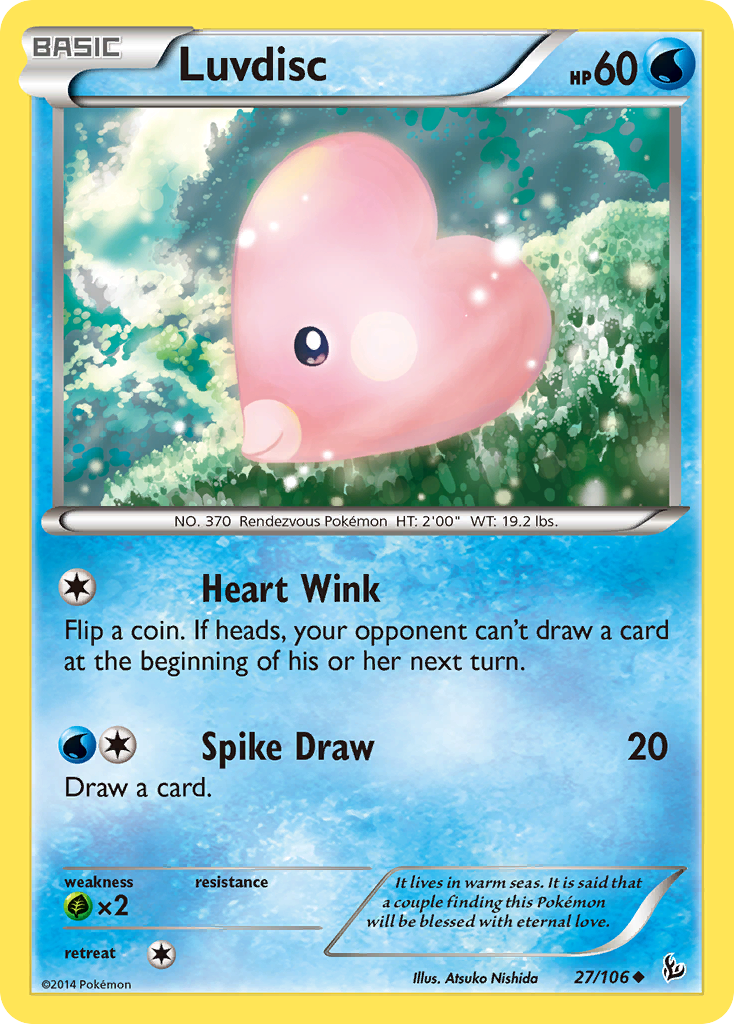 Luvdisc (27/106) [XY: Flashfire] | Exor Games Dartmouth