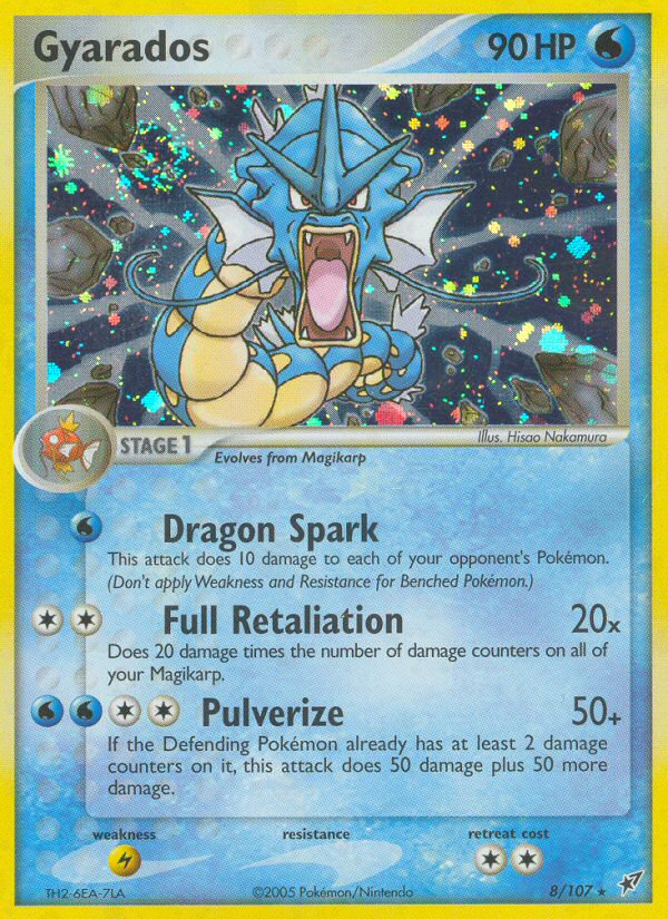 Gyarados (8/107) [EX: Deoxys] | Exor Games Dartmouth