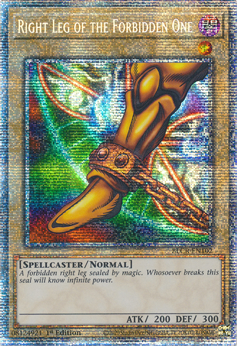 Right Leg of the Forbidden One [BLCR-EN102] Starlight Rare | Exor Games Dartmouth