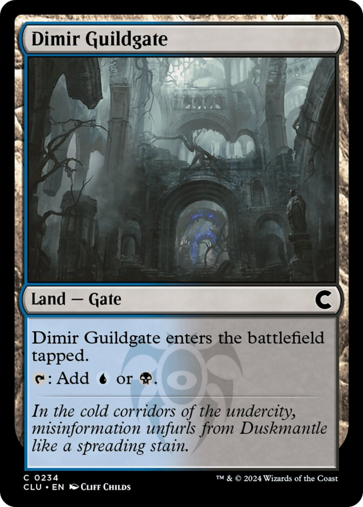 Dimir Guildgate [Ravnica: Clue Edition] | Exor Games Dartmouth