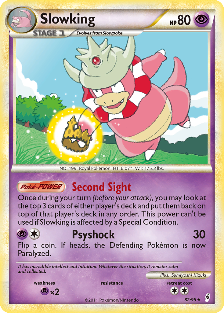 Slowking (32/95) [HeartGold & SoulSilver: Call of Legends] | Exor Games Dartmouth