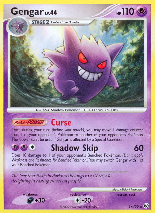 Gengar (16/99) [Platinum: Arceus] | Exor Games Dartmouth