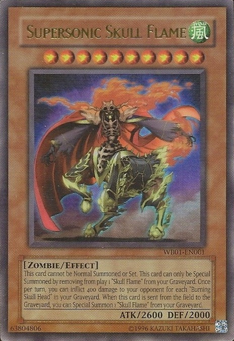 Supersonic Skull Flame [WB01-EN001] Super Rare | Exor Games Dartmouth