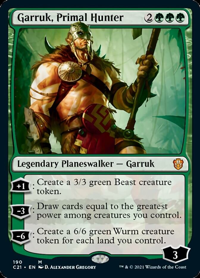 Garruk, Primal Hunter [Commander 2021] | Exor Games Dartmouth