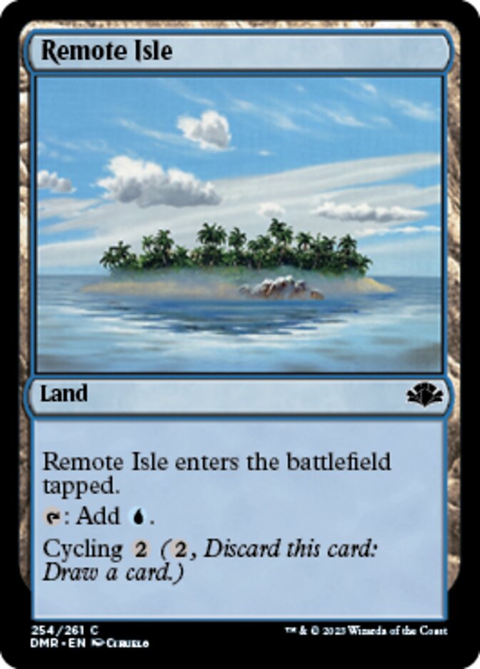 Remote Isle [Dominaria Remastered] | Exor Games Dartmouth