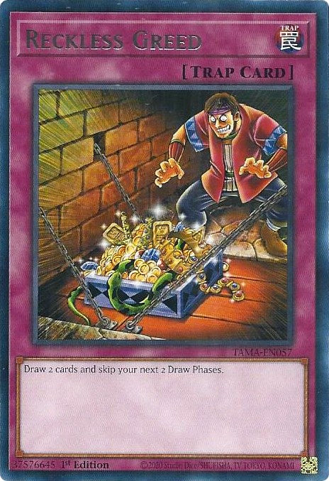 Reckless Greed [TAMA-EN057] Rare | Exor Games Dartmouth