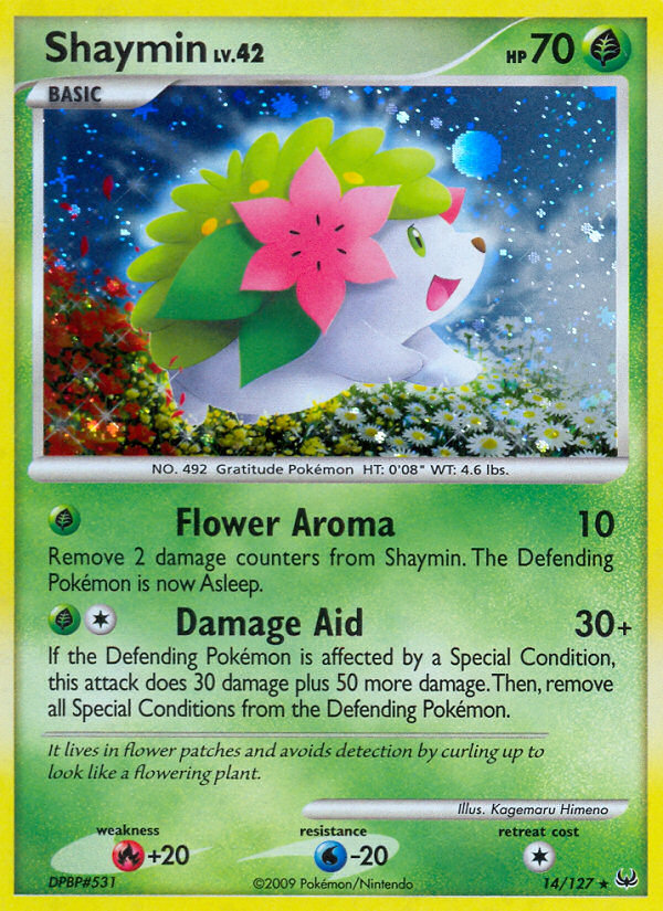 Shaymin (14/127) [Platinum: Base Set] | Exor Games Dartmouth