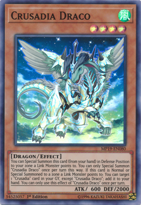 Crusadia Draco [MP19-EN080] Super Rare | Exor Games Dartmouth