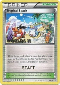 Tropical Beach (BW28) (Staff) [Black & White: Black Star Promos] | Exor Games Dartmouth