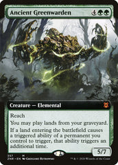 Ancient Greenwarden (Extended Art) [Zendikar Rising] | Exor Games Dartmouth