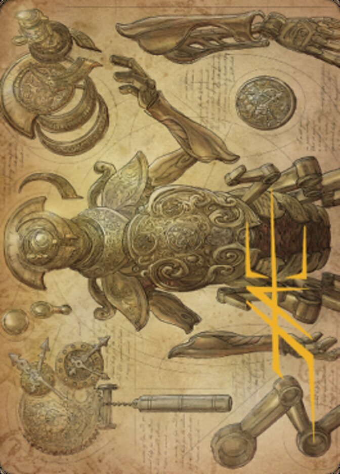 Foundry Inspector Art Card (Gold-Stamped Signature) [The Brothers' War Art Series] | Exor Games Dartmouth