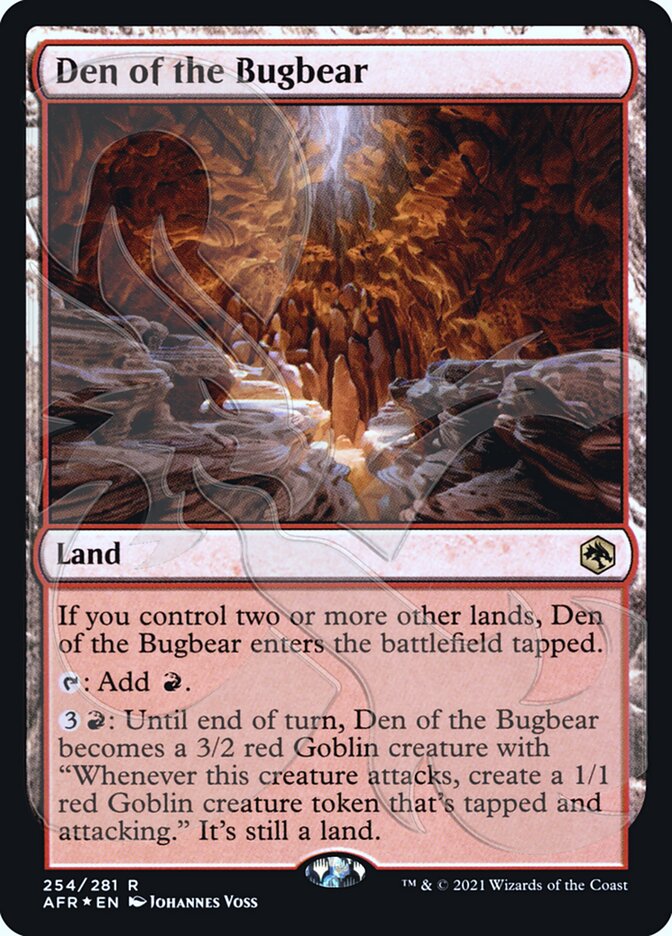 Den of the Bugbear (Ampersand Promo) [Dungeons & Dragons: Adventures in the Forgotten Realms Promos] | Exor Games Dartmouth