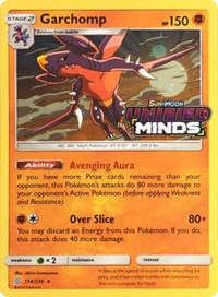 Garchomp (114/236) (Cosmos Holo) [Sun & Moon: Unified Minds] | Exor Games Dartmouth