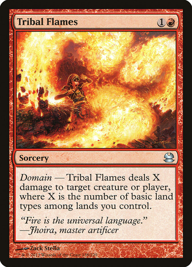 Tribal Flames [Modern Masters] | Exor Games Dartmouth