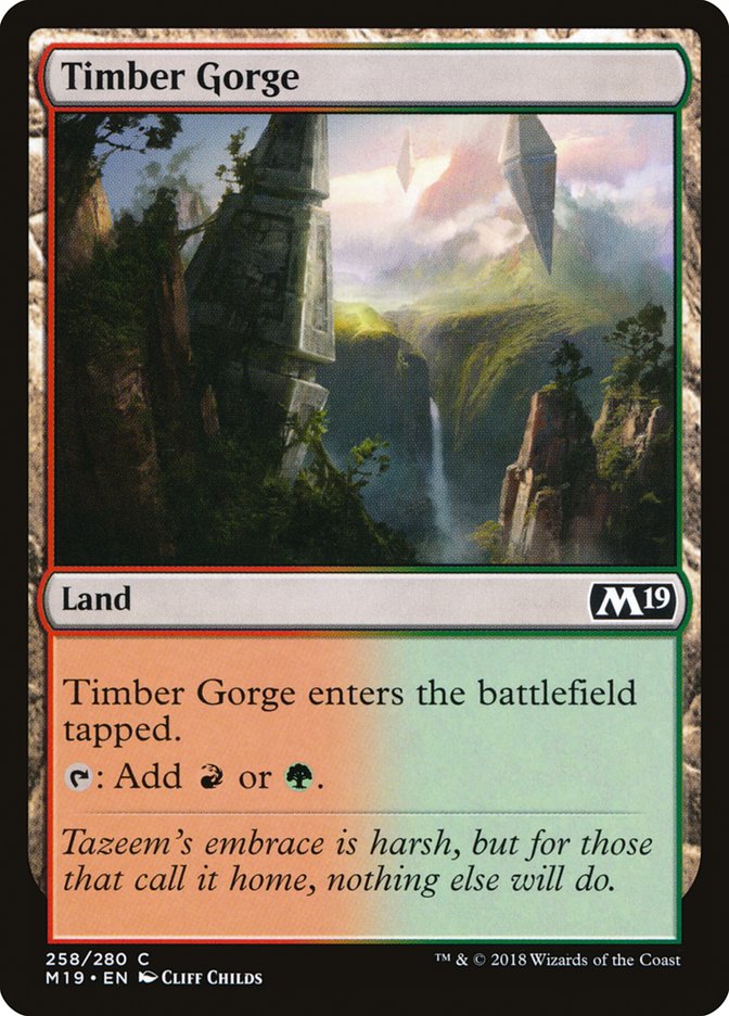 Timber Gorge [Core Set 2019] | Exor Games Dartmouth