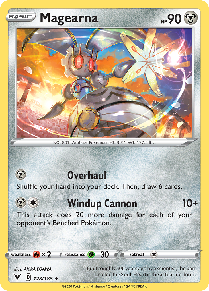 Magearna (128/185) (Theme Deck Exclusive) [Sword & Shield: Vivid Voltage] | Exor Games Dartmouth