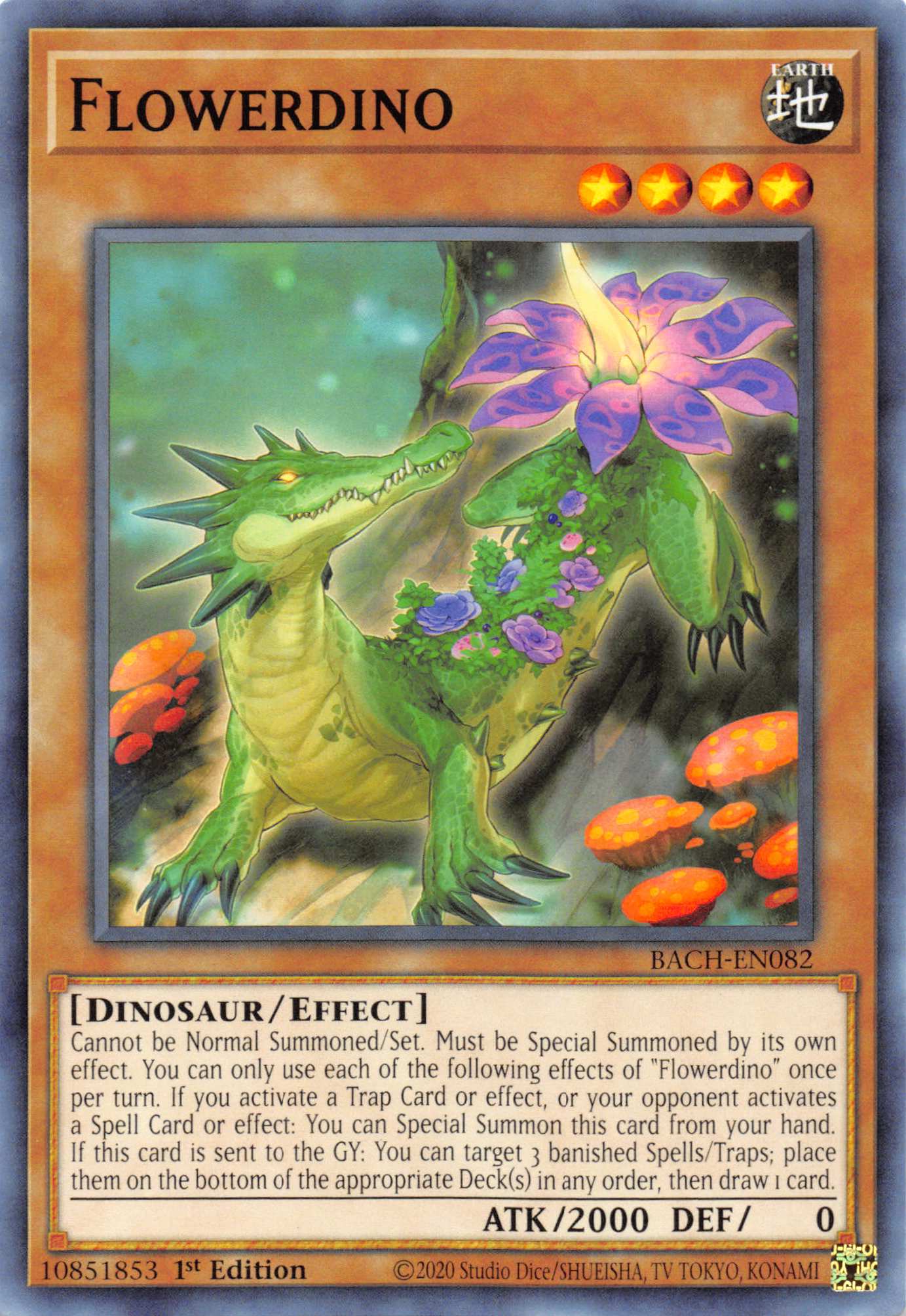 Flowerdino [BACH-EN082] Common | Exor Games Dartmouth