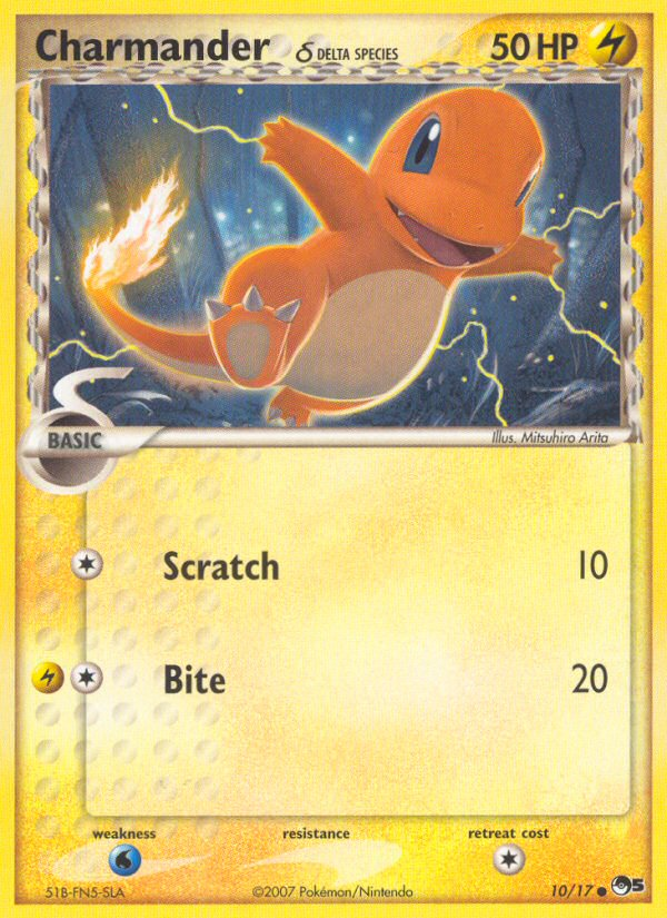 Charmander (10/17) (Delta Species) [POP Series 5] | Exor Games Dartmouth