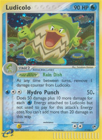 Ludicolo (7/100) [EX: Sandstorm] | Exor Games Dartmouth
