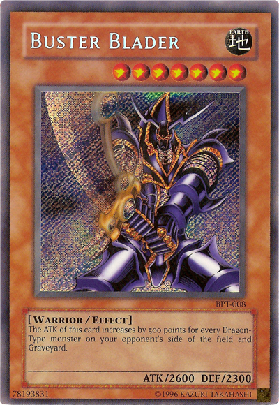 Buster Blader [BPT-008] Secret Rare | Exor Games Dartmouth