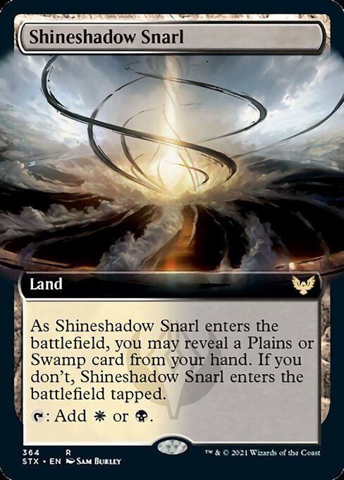 Shineshadow Snarl (Extended) [Strixhaven: School of Mages] | Exor Games Dartmouth