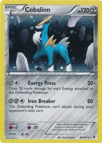 Cobalion (84/101) (Cosmos Holo) (Blister Exclusive) [Black & White: Noble Victories] | Exor Games Dartmouth