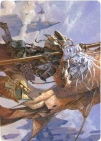 Sea Gate Banneret Art Card [Zendikar Rising Art Series] | Exor Games Dartmouth