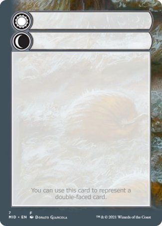 Helper Card (7/9) [Innistrad: Midnight Hunt Tokens] | Exor Games Dartmouth