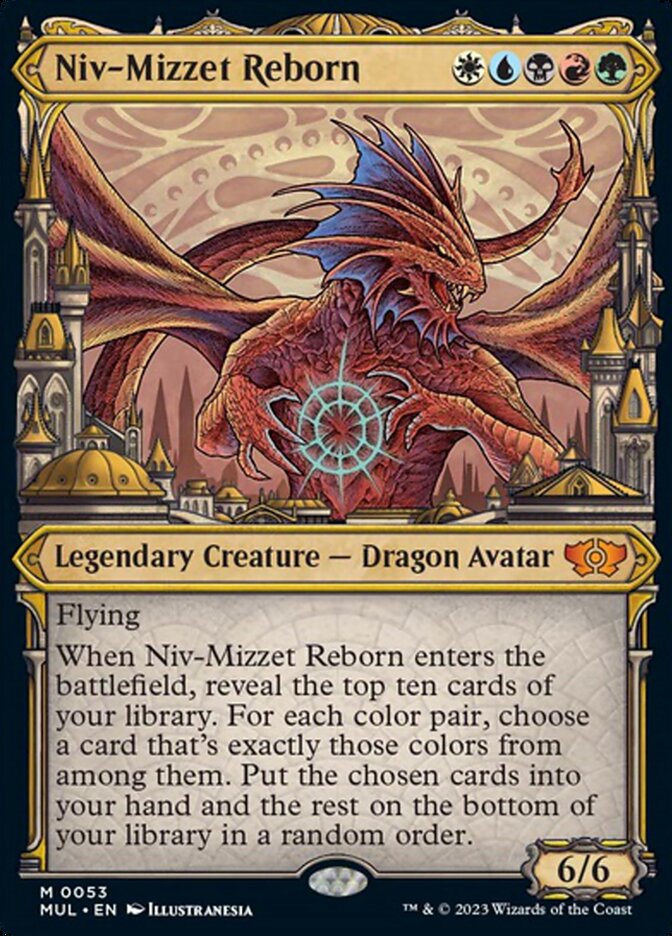 Niv-Mizzet Reborn [Multiverse Legends] | Exor Games Dartmouth