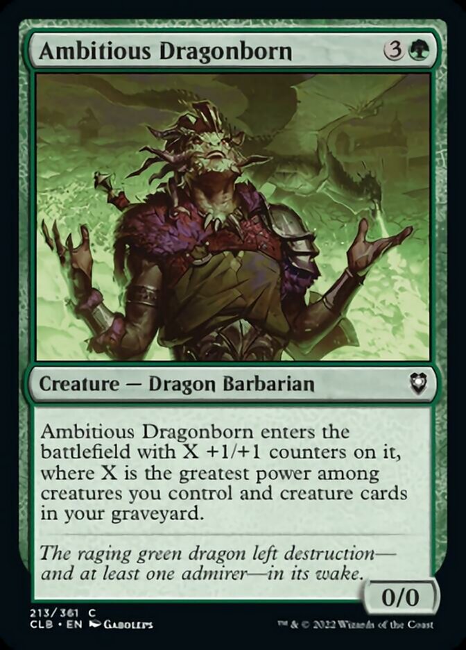 Ambitious Dragonborn [Commander Legends: Battle for Baldur's Gate] | Exor Games Dartmouth