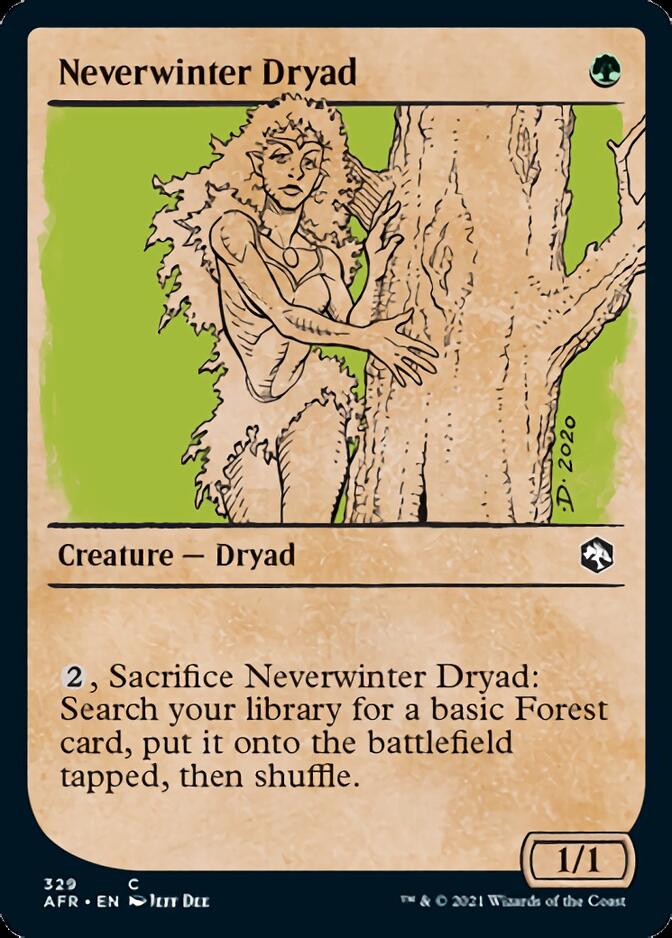 Neverwinter Dryad (Showcase) [Dungeons & Dragons: Adventures in the Forgotten Realms] | Exor Games Dartmouth