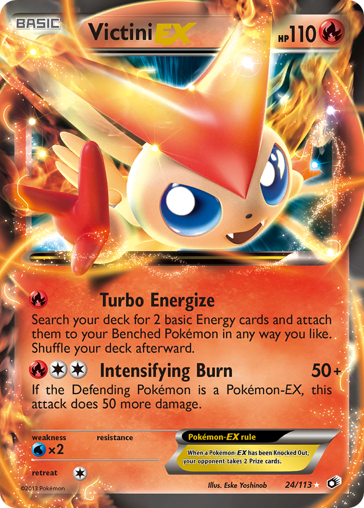 Victini EX (24/113) [Black & White: Legendary Treasures] | Exor Games Dartmouth