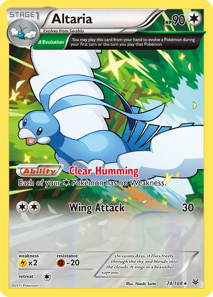 Altaria (74/108) [XY: Roaring Skies] | Exor Games Dartmouth