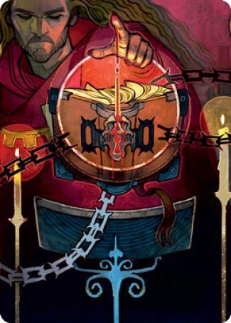 Sign in Blood Art Card [Strixhaven: School of Mages Art Series] | Exor Games Dartmouth