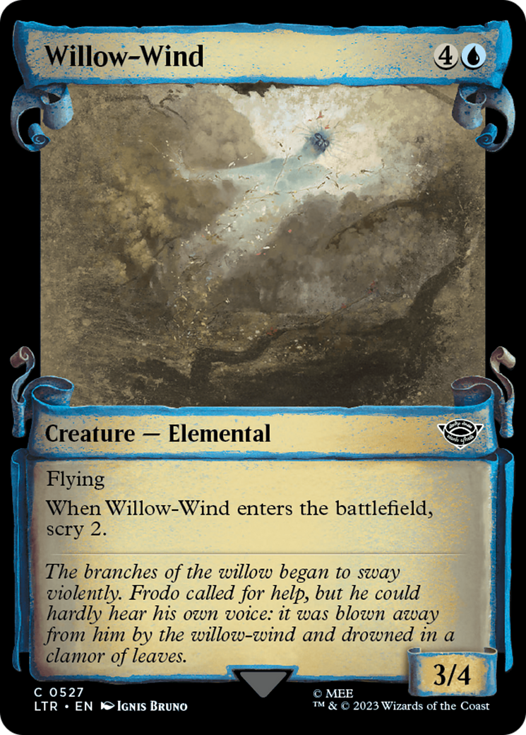 Willow-Wind [The Lord of the Rings: Tales of Middle-Earth Showcase Scrolls] | Exor Games Dartmouth