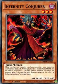 Infernity Conjurer [PHRA-EN016] Common | Exor Games Dartmouth