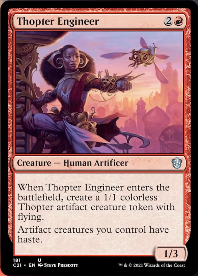 Thopter Engineer [Commander 2021] | Exor Games Dartmouth