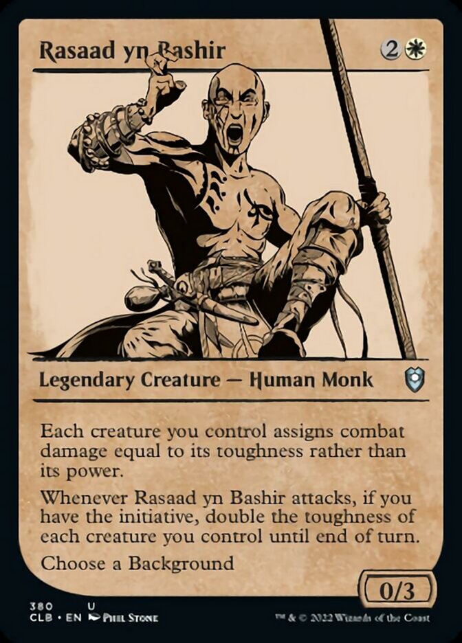 Rasaad yn Bashir (Showcase) [Commander Legends: Battle for Baldur's Gate] | Exor Games Dartmouth