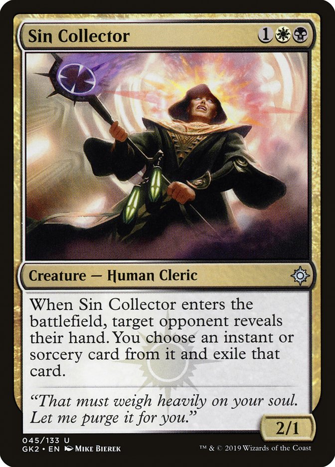 Sin Collector [Ravnica Allegiance Guild Kit] | Exor Games Dartmouth