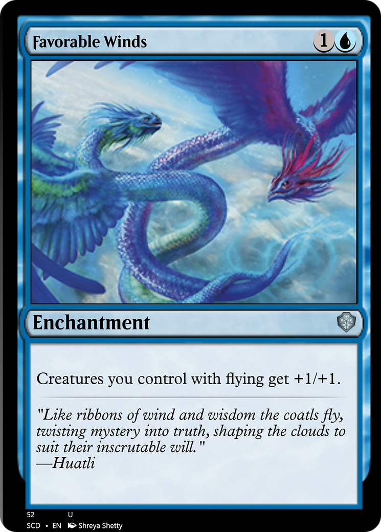 Favorable Winds [Starter Commander Decks] | Exor Games Dartmouth
