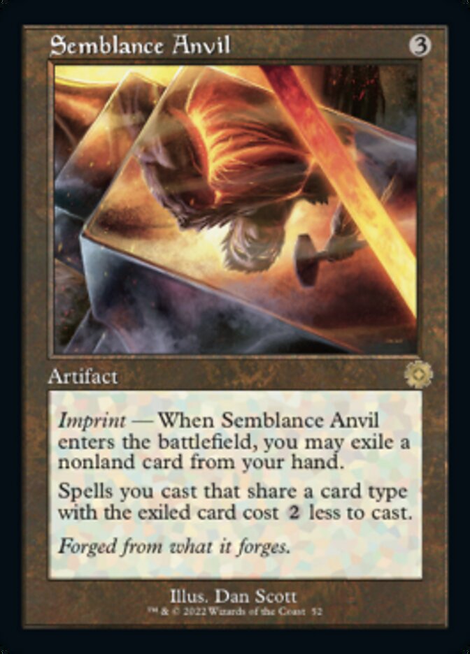 Semblance Anvil (Retro) [The Brothers' War Retro Artifacts] | Exor Games Dartmouth