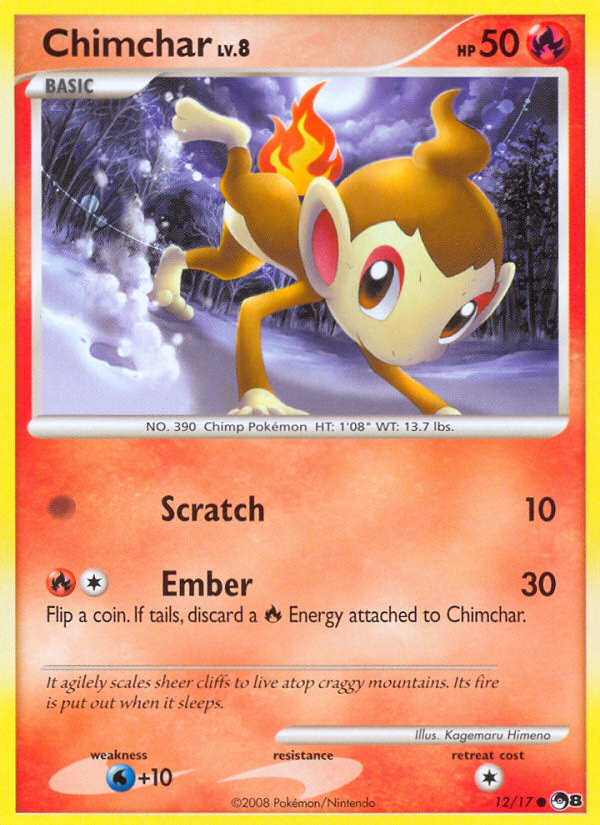 Chimchar (12/17) [POP Series 8] | Exor Games Dartmouth