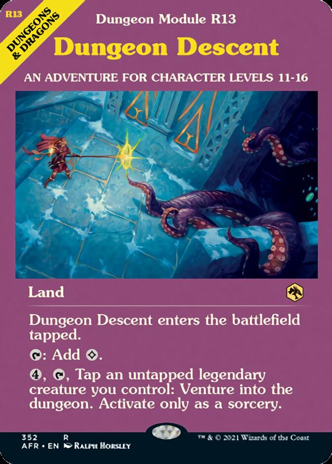 Dungeon Descent (Dungeon Module) [Dungeons & Dragons: Adventures in the Forgotten Realms] | Exor Games Dartmouth