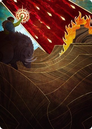 Stone Rain Art Card [Strixhaven: School of Mages Art Series] | Exor Games Dartmouth