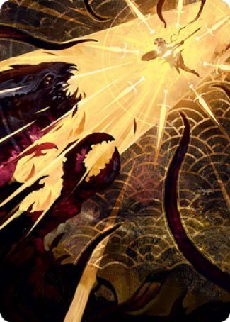 Defiant Strike Art Card [Strixhaven: School of Mages Art Series] | Exor Games Dartmouth